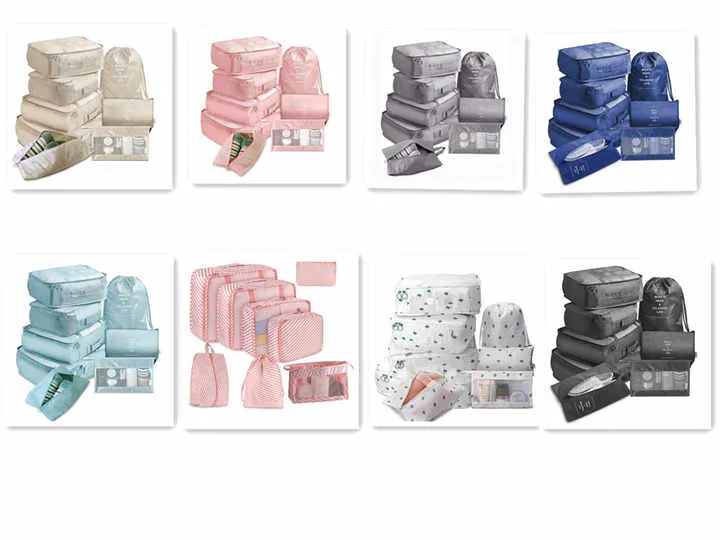 مكعبات تعبئة ل إكسسوارات السفر -Packing Cubes for Travel Accessories