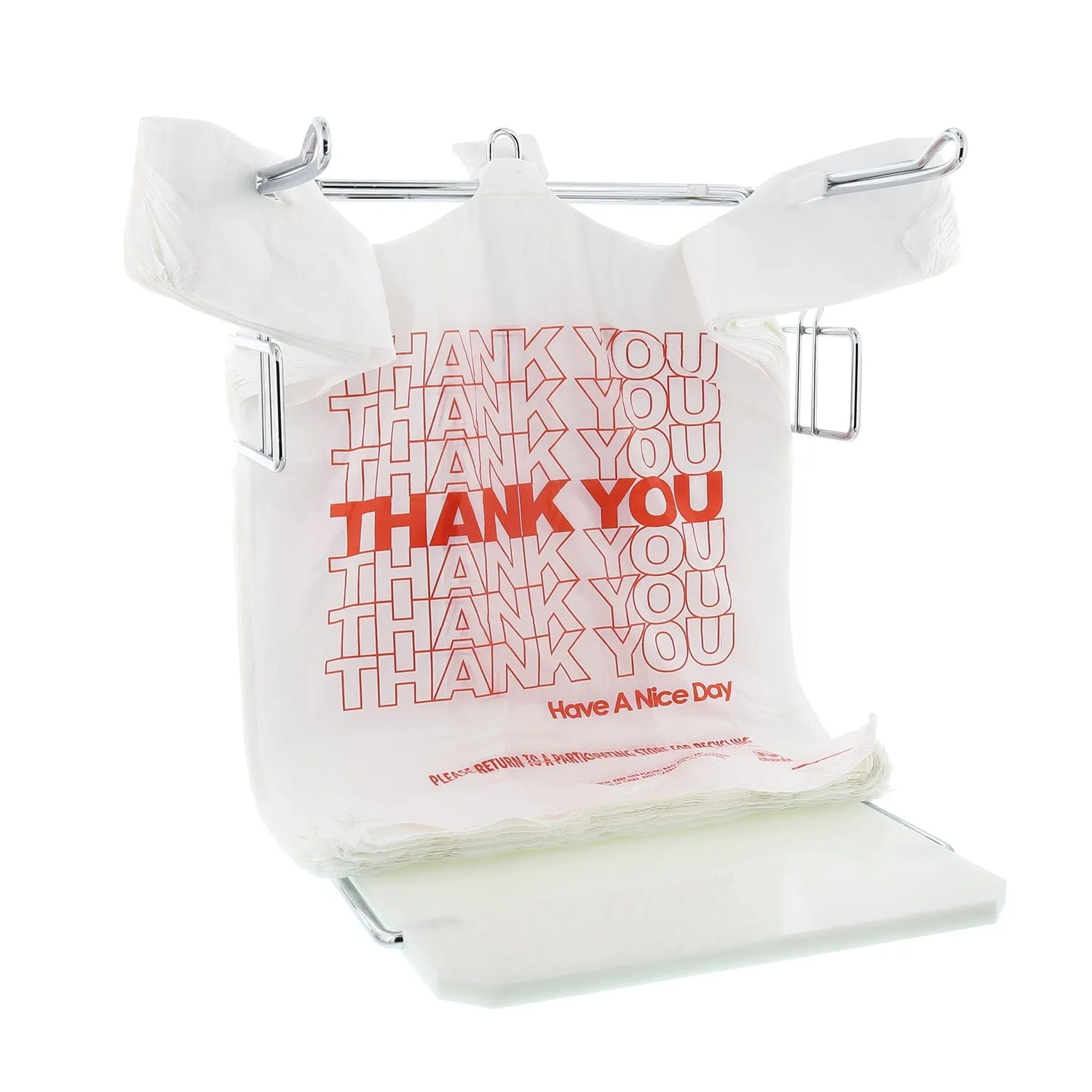 13" x 8" x 23" 1/6 Thank You Bags, Pack of 1,000