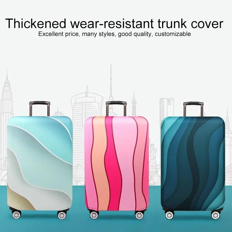 22-24 Inch Travel Suitcase Dust Covers - Elastic & Abrasion-resistant