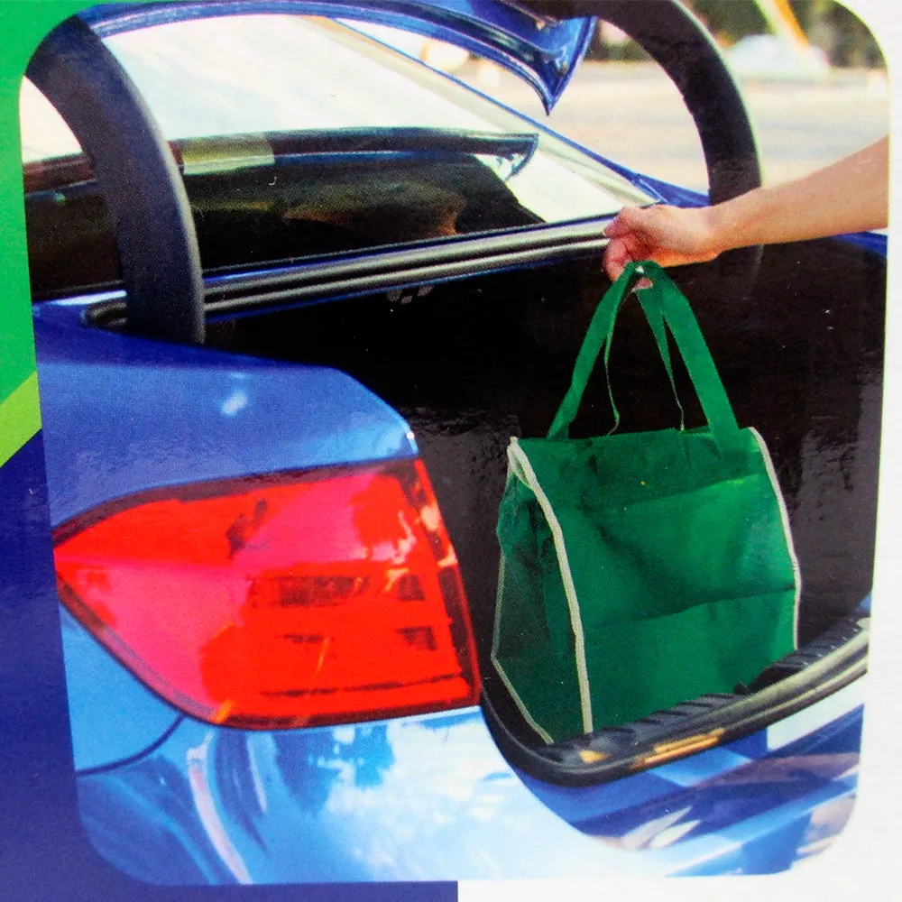 2x Grab Bag Reusable Clip To Cart Tote 40 Lbs As Seen On Tv Grocery Shopping New