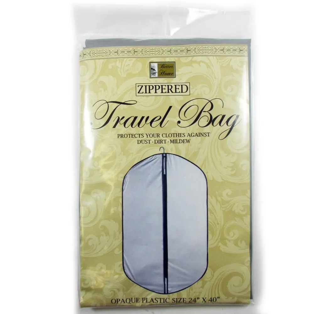 6 Pc Garment Bag Travel Suit Dress Storage 40" Cover Full Zipper Coat Carrier