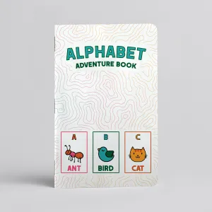 Alphabet Adventure Log Book - Two 28-page Books