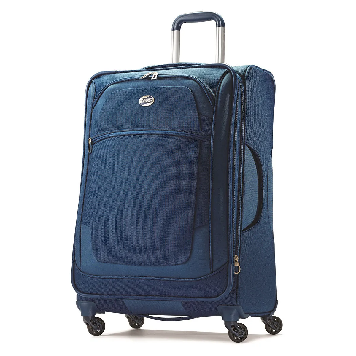 American Tourister Moroccan Blue ILite Extreme Expandable 25" Spinner Upright