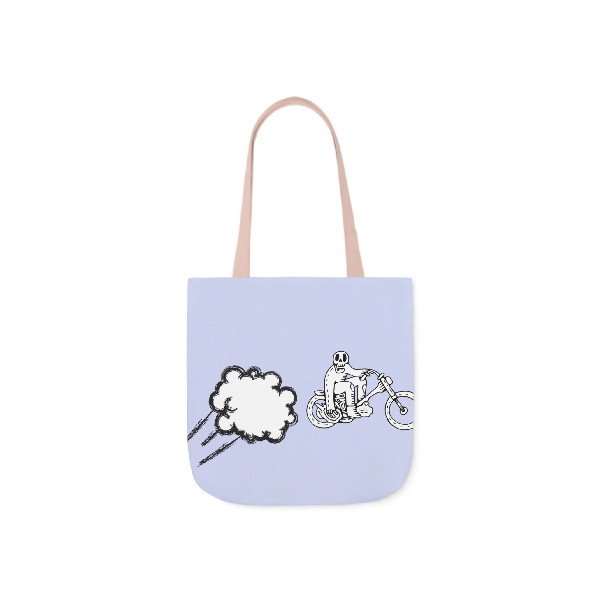 Bag Tote Bag, 5-Color Straps Ghost Ryder Canvas Aqua