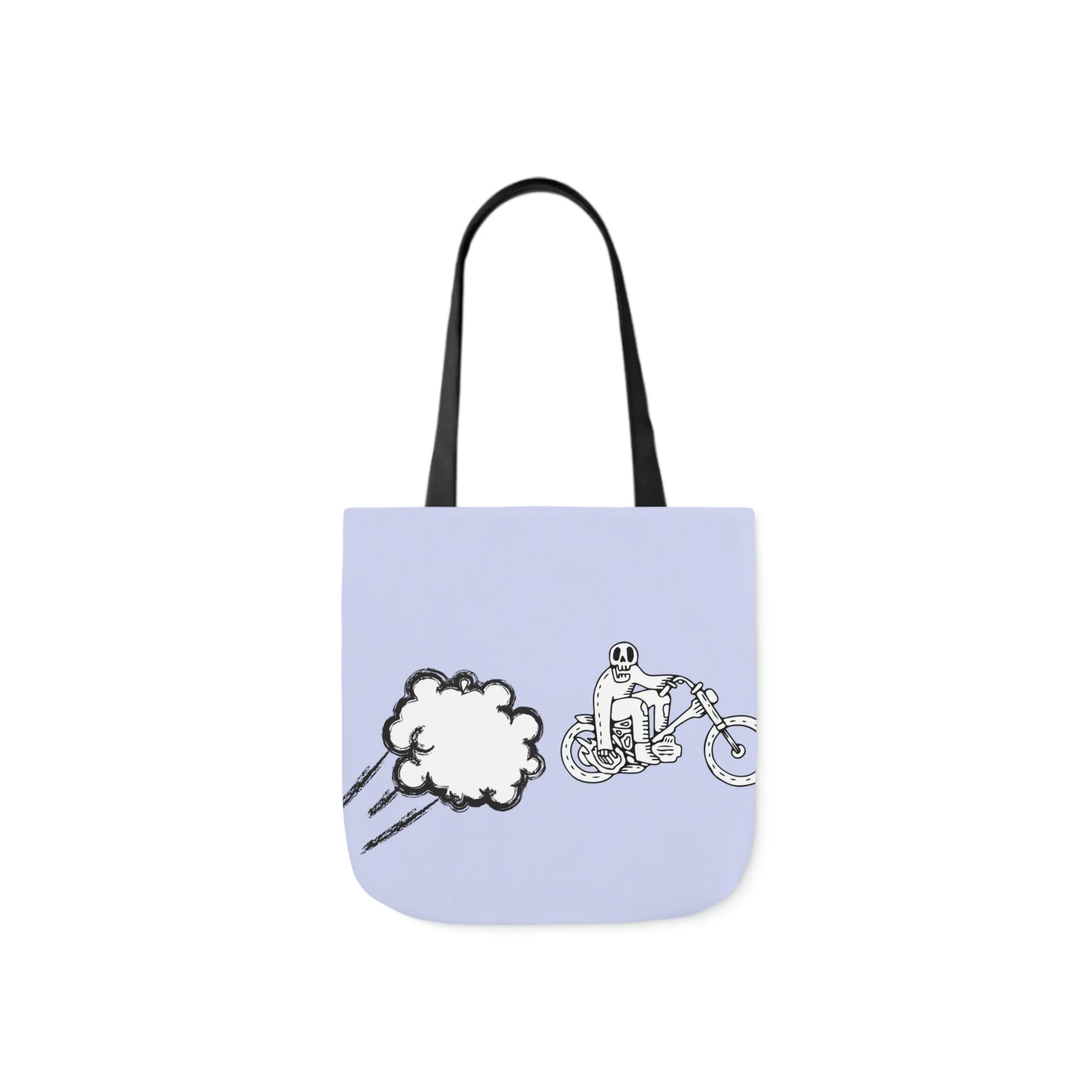 Bag Tote Bag, 5-Color Straps Ghost Ryder Canvas Aqua