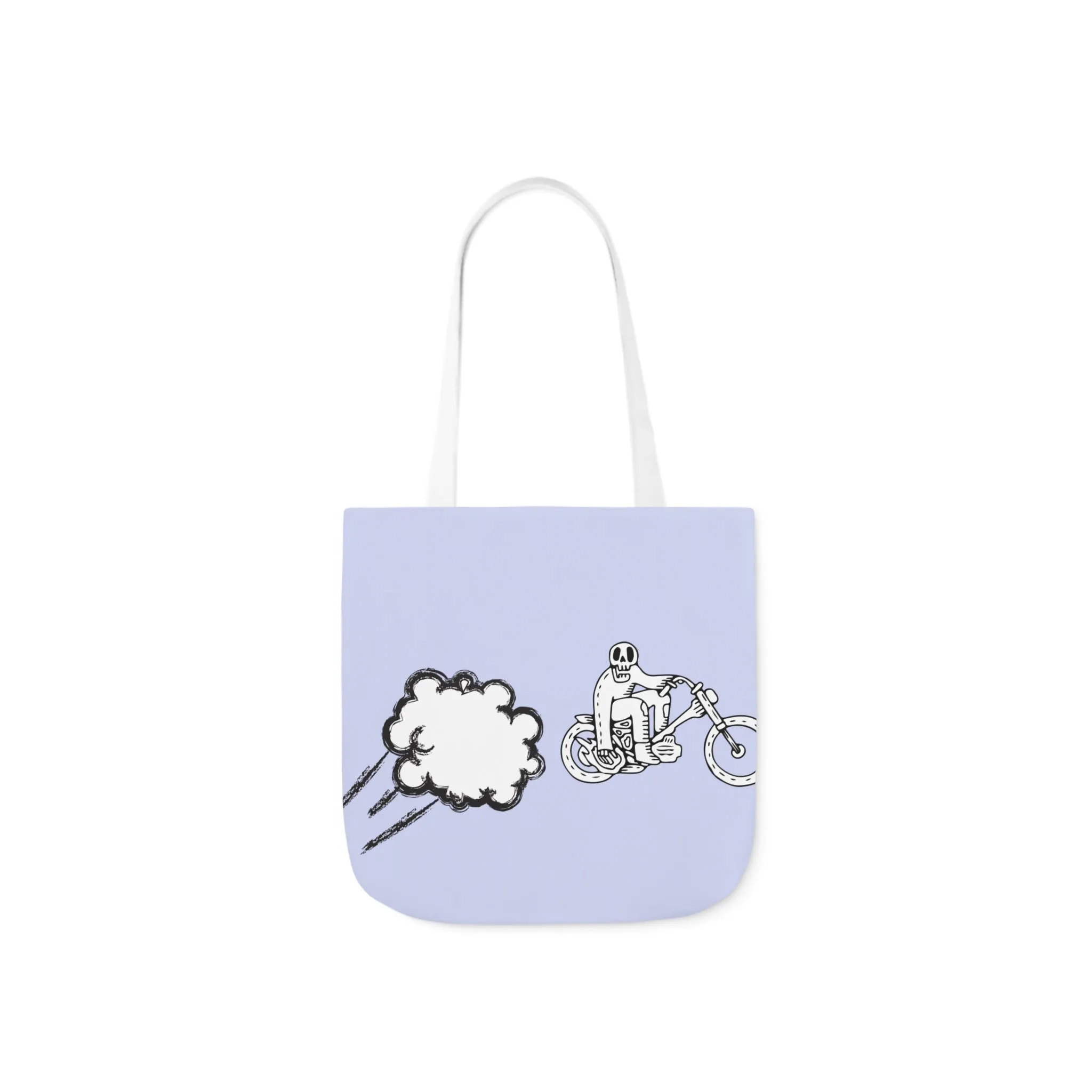 Bag Tote Bag, 5-Color Straps Ghost Ryder Canvas Aqua