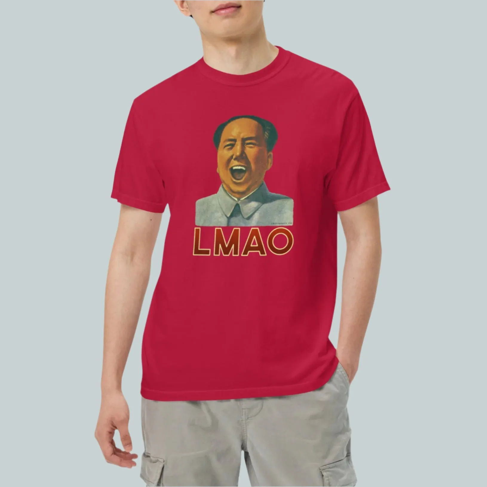 Chairman LMAO Garment-dyed Heavyweight T-shirt