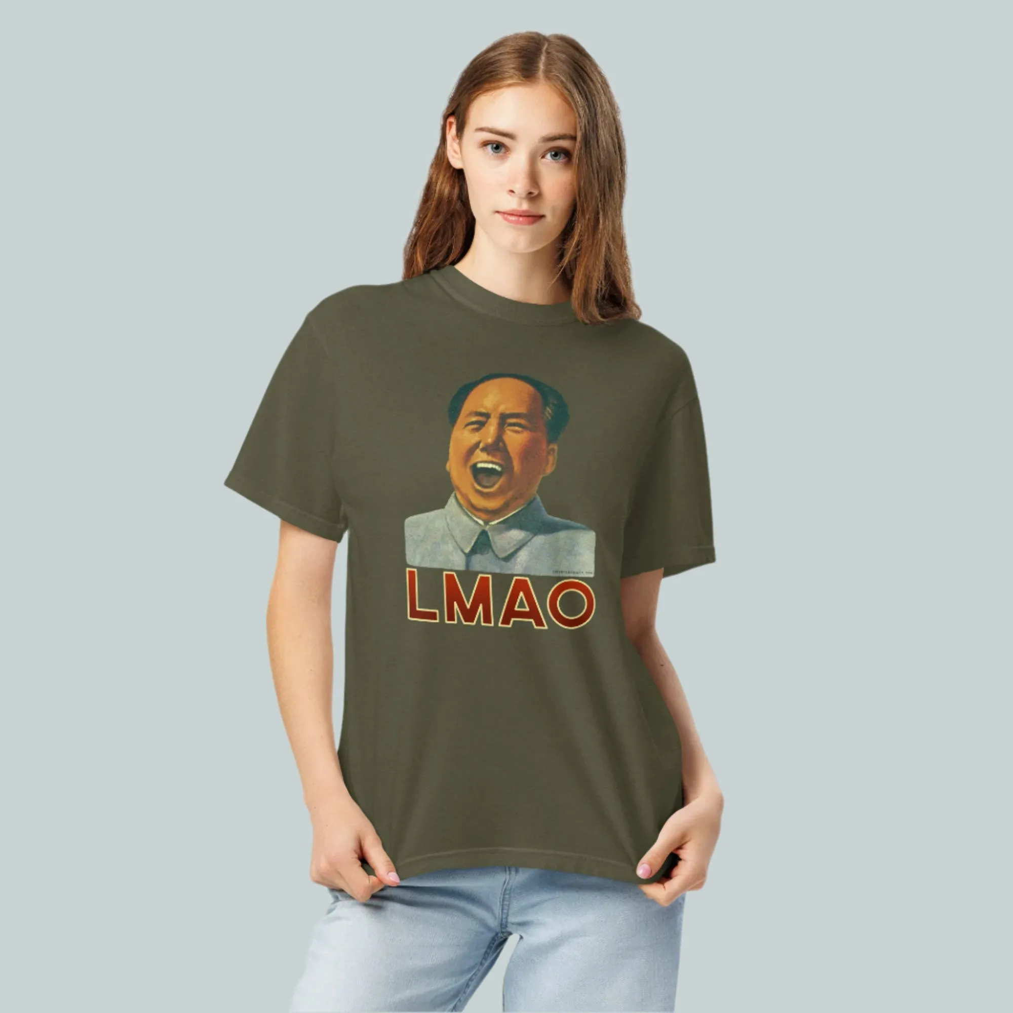 Chairman LMAO Garment-dyed Heavyweight T-shirt