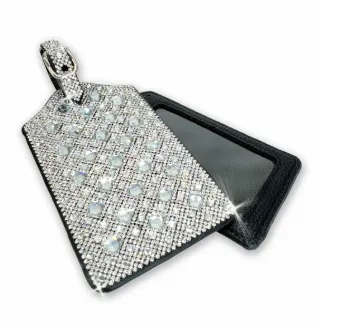 Crystal Luggage Tags