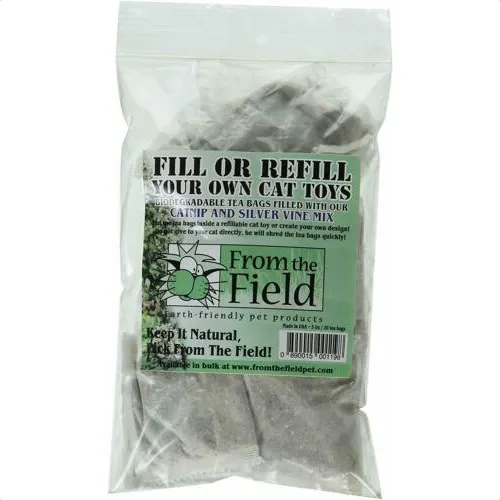 From the Field Catnip & Silvervine Tea Bags 20 ct.