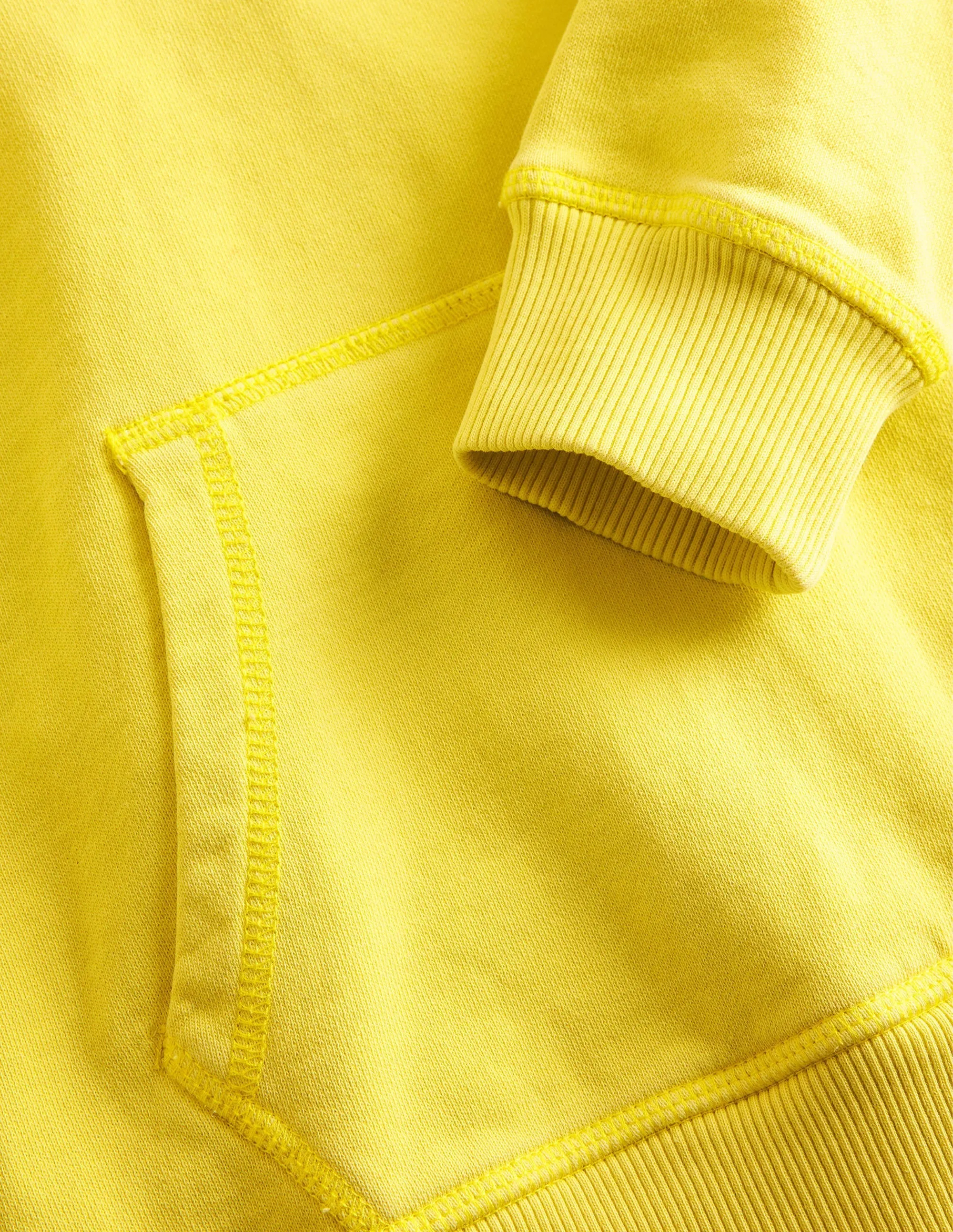 Garment Dye Hoodie-Gooseberry Yellow