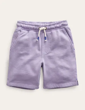 Garment Dye Shorts-Misty Lavender Purple