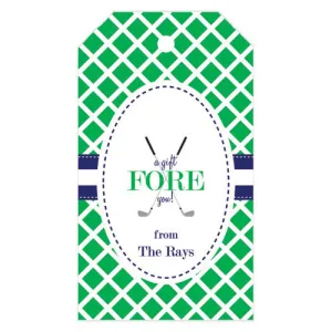 Golf Personalized Gift Tags