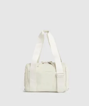 Gymshark Everyday Mini Holdall Bag - Stylish Pebble Grey