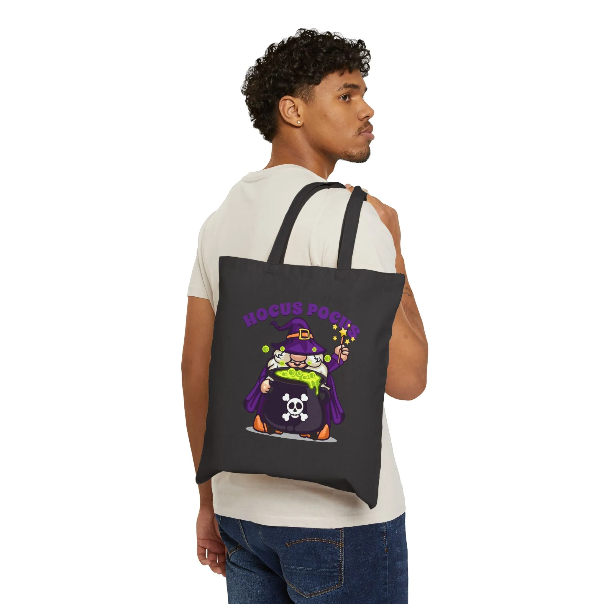 Halloween Canvas Tote Bag: Hocus Pocus