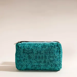 Handmade Cotton Fabric Cosmetic/Toilet Pouch
