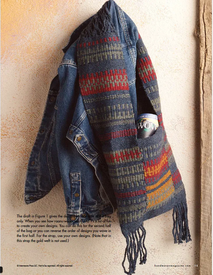 Handwoven Design Collection #20, Weekend Weaving Projects eBook (Printed version)