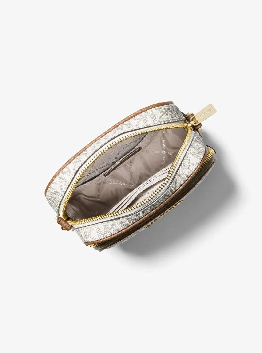 Jet Set Travel Signature PVC Medium Logo Chain Crossbody Flight Bag