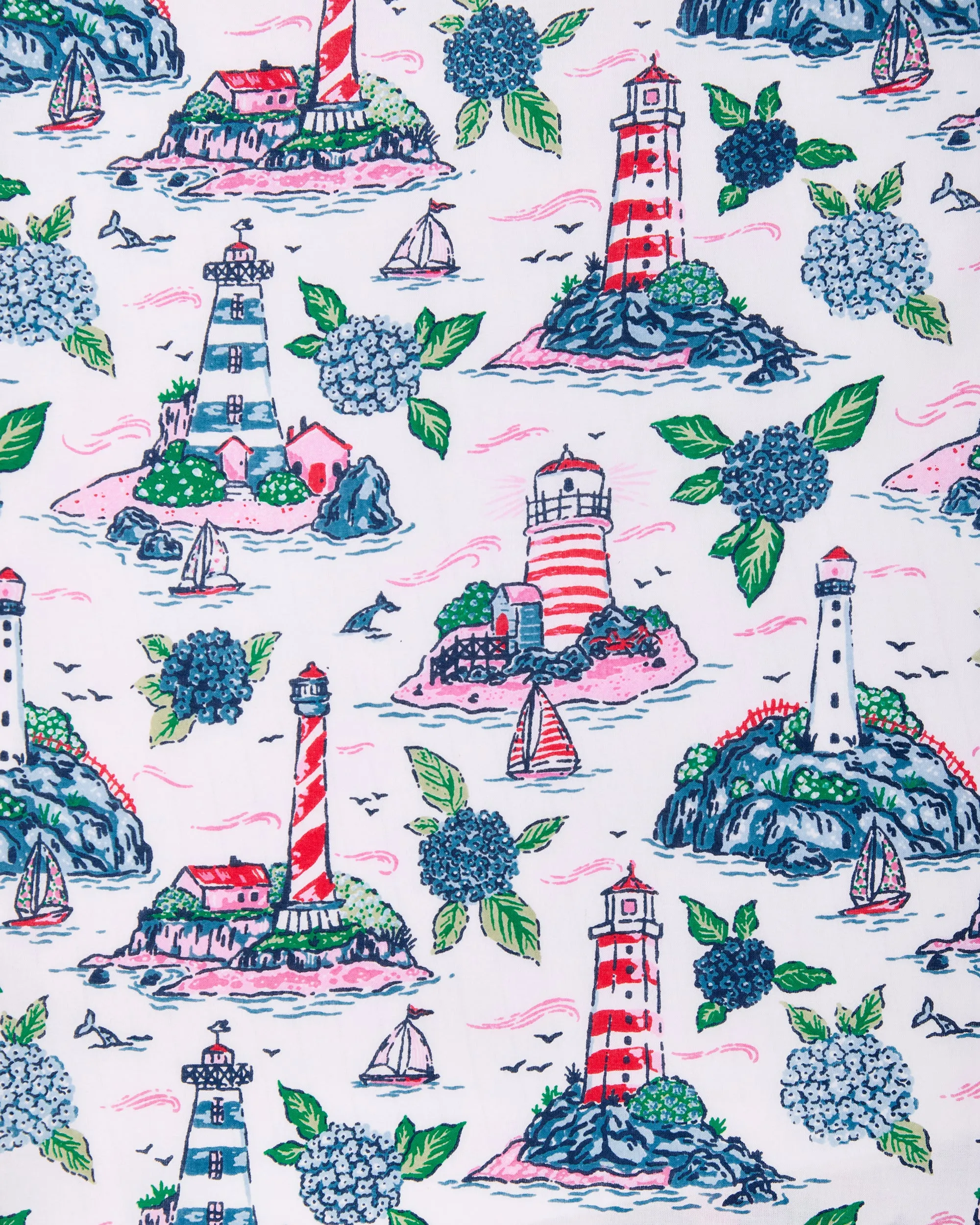 Lighthouse Keeper - Quilted Pouch - Cloud