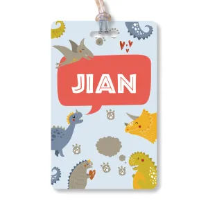 Luggage Tags - Dino, Set of 2