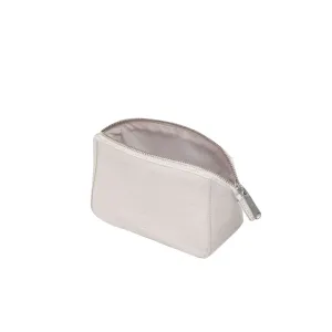 Milan Small Toiletry Bag (Moonbeam Vegan Leather)