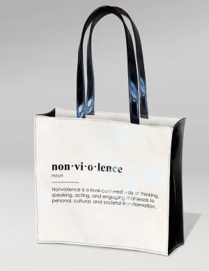 Nonviolence Definition Tote Bag