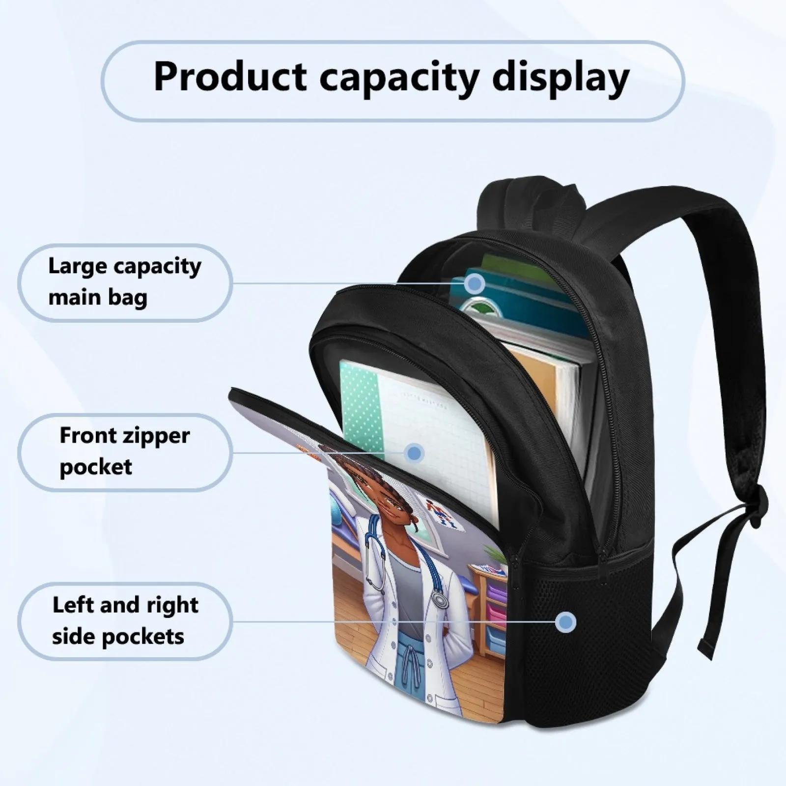 Paris - Physical Therapist Backpack