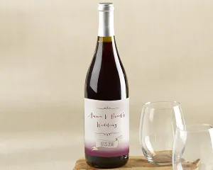 Personalized Vineyard Wine Bottle Labels