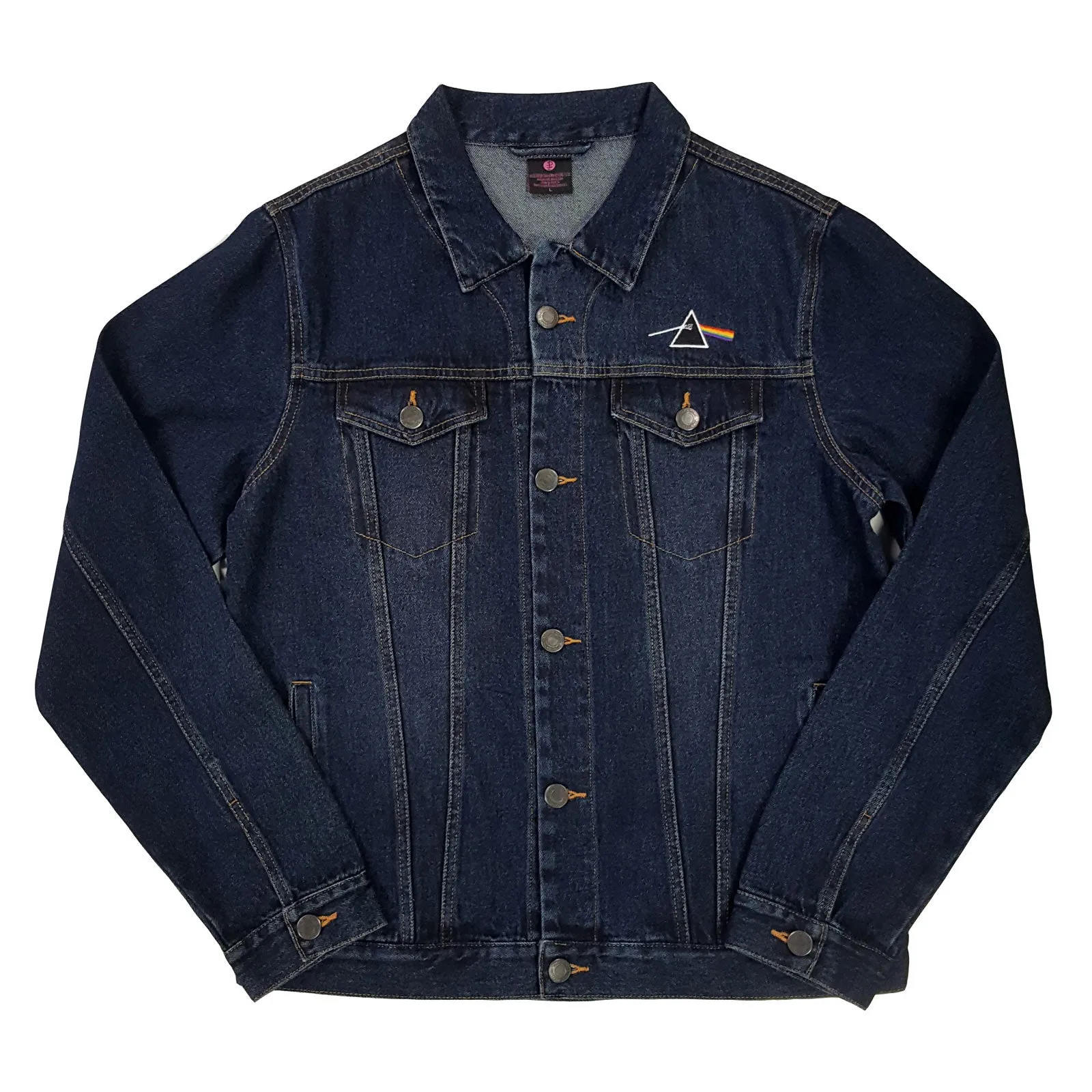 Pink Floyd Denim Jacket - Dark side of the Moon