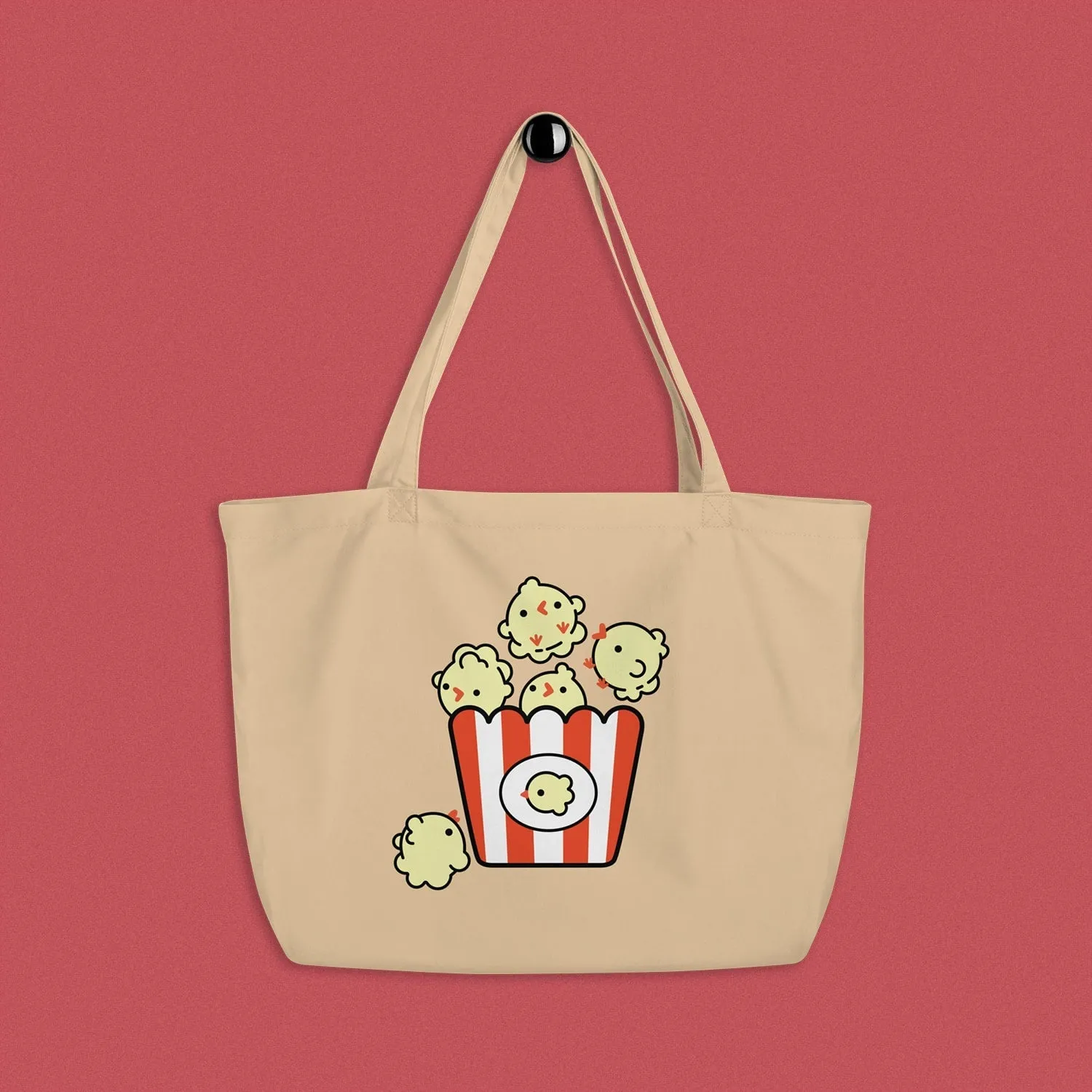 Popcorn Chicken Large Tote