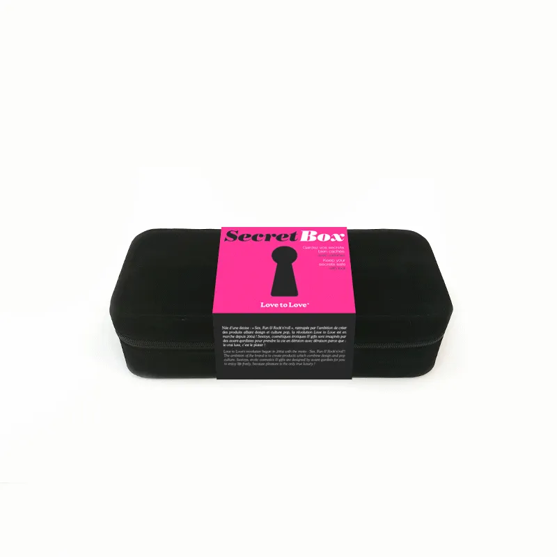 Secret Box with coded padlock