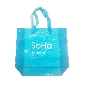 SoHa Keiki Clear Tote Large, Aqua