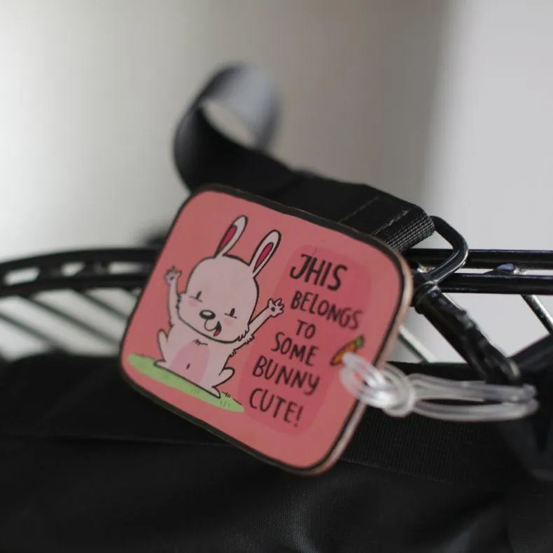 Some Bunny Luggage tag