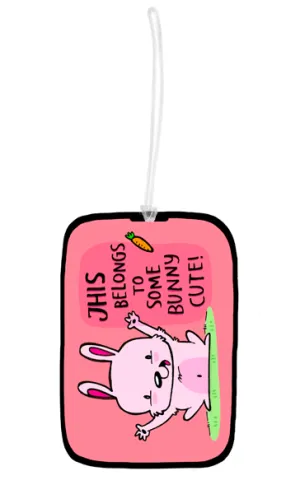 Some Bunny Luggage tag