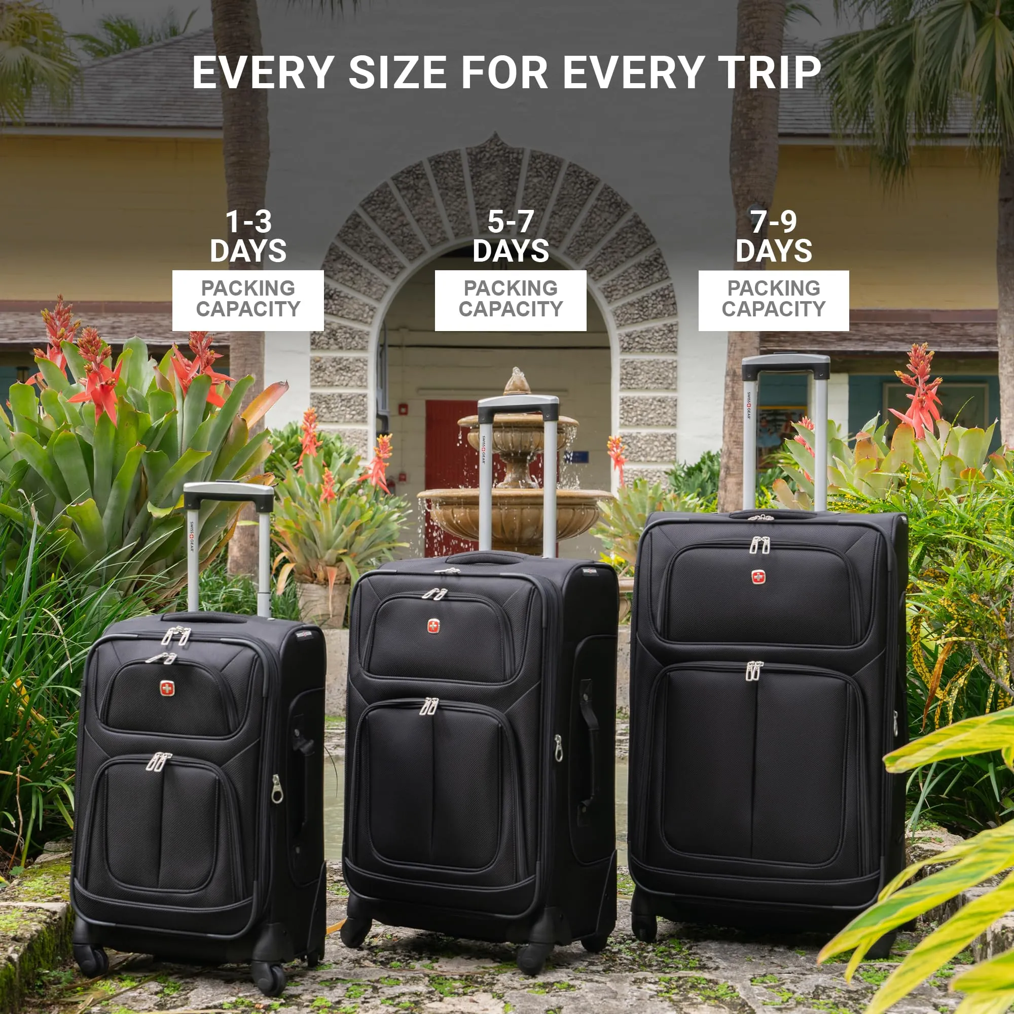 SwissGear 21-Inch Expandable Carry-On Luggage