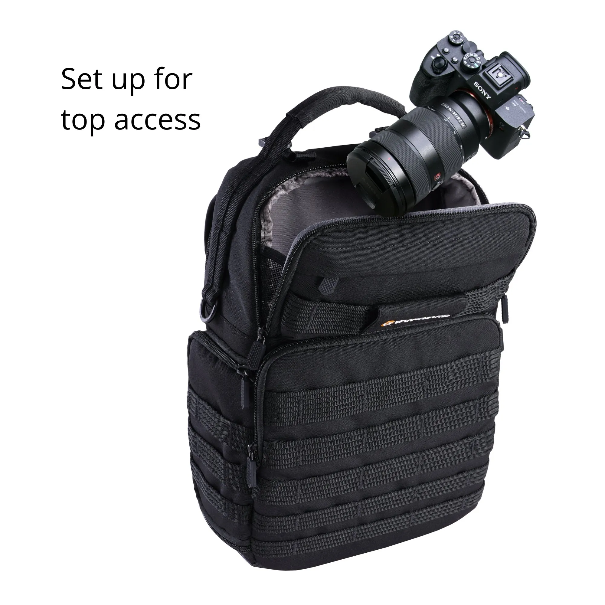 VEO Range T37M BK - 11 Litre Small Tactical Backpack - Black