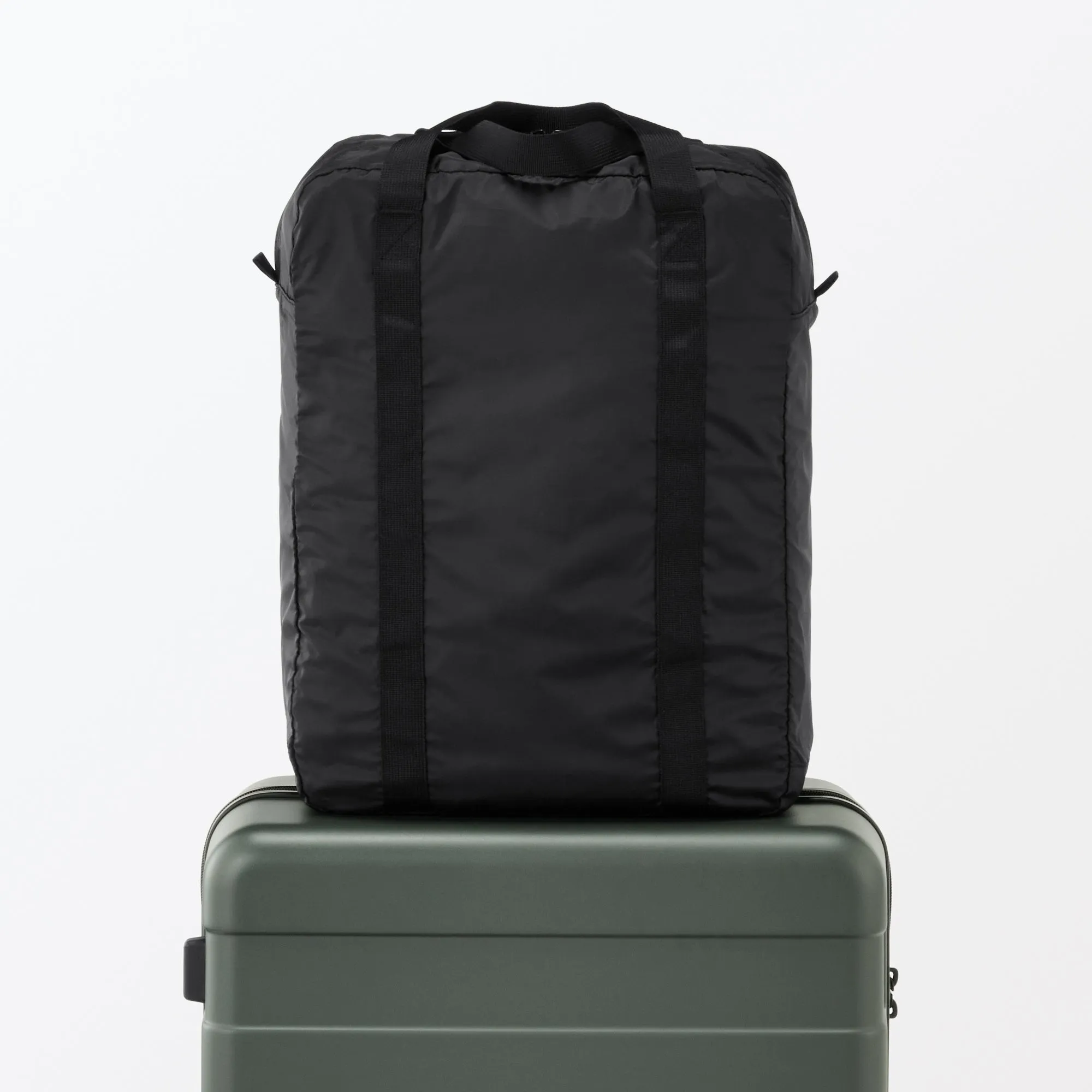 Water Repellent Tall Boston Bag