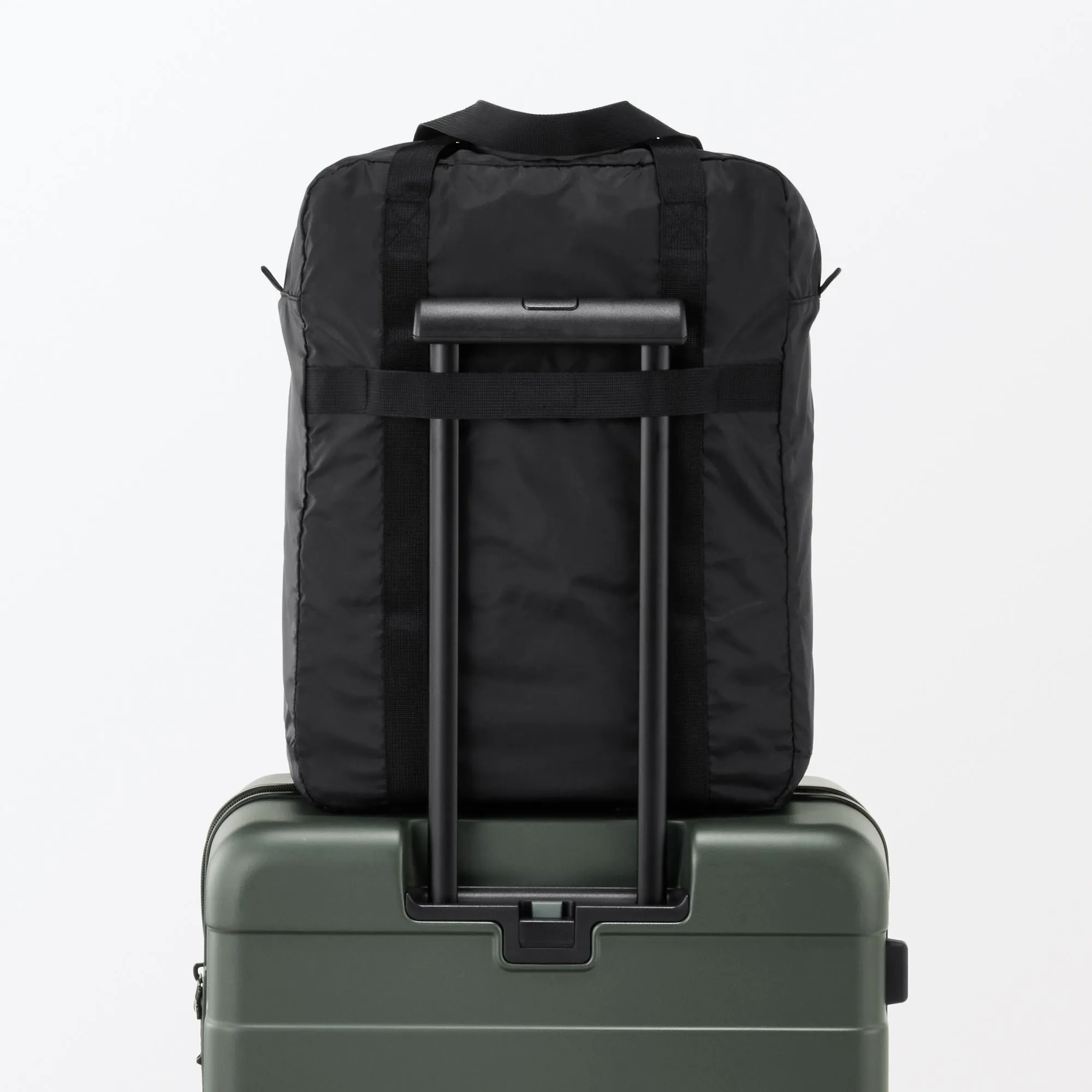Water Repellent Tall Boston Bag