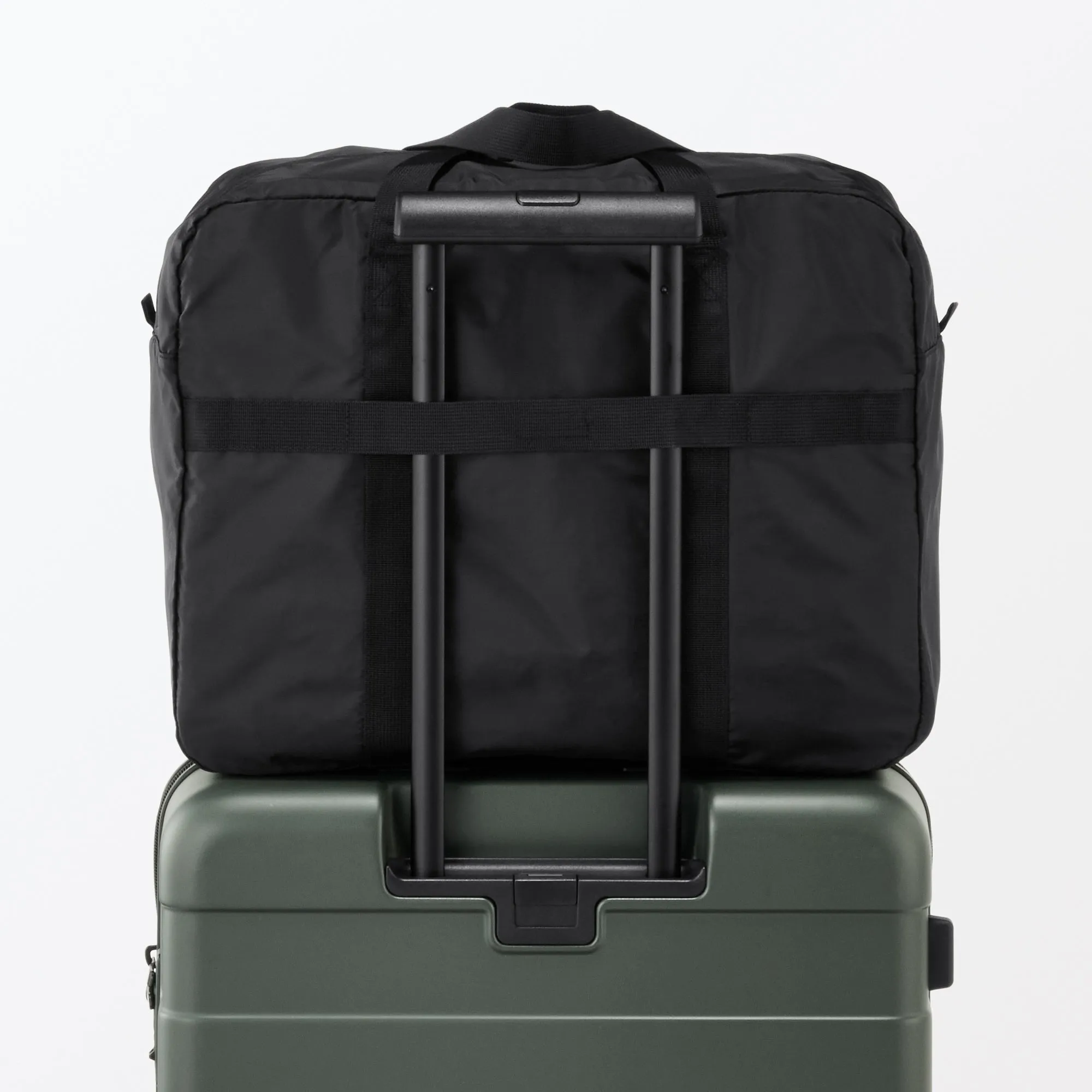 Water Repellent Wide Boston Bag