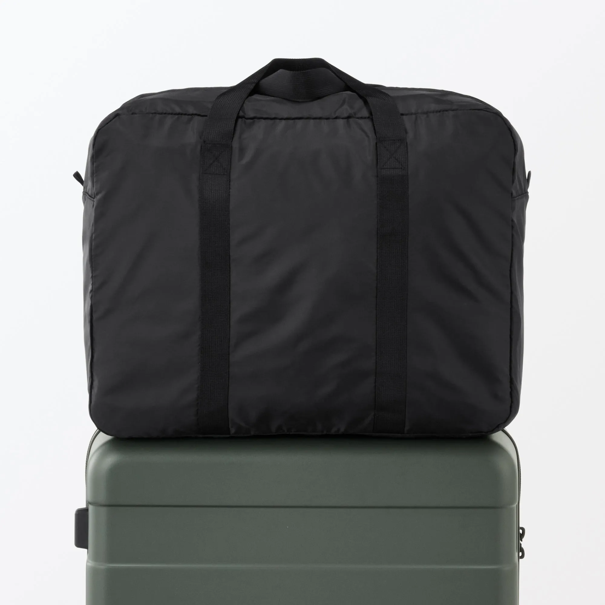 Water Repellent Wide Boston Bag