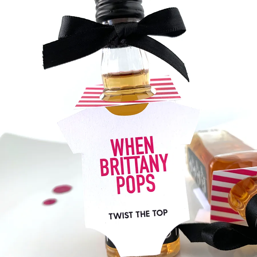 When She Pops Mini Drink Tags