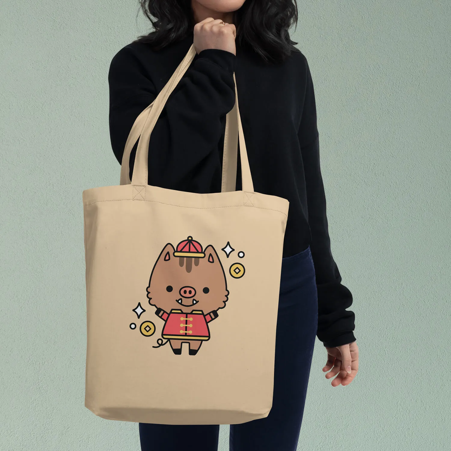 Year of the Pig Tote Bag